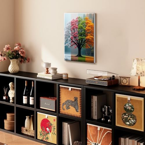 SmartEZ Paint by Numbers Kit for Adults, Four Seasons Tree Paint by Number