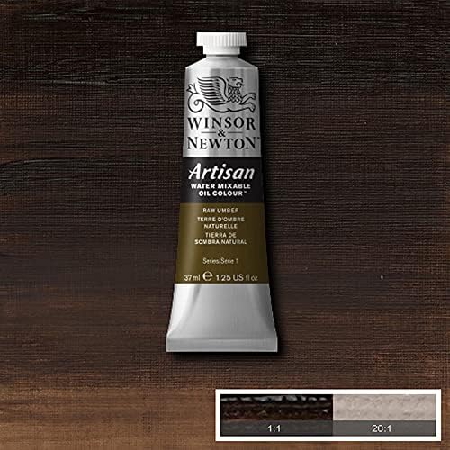 Winsor & Newton Artisan Water Mixable Oil Paint, 37ml, Raw Umber