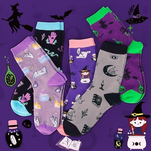 Jeasona Women's Cute Socks Fun Gifts for Wife Mom Daughter Girlfriend