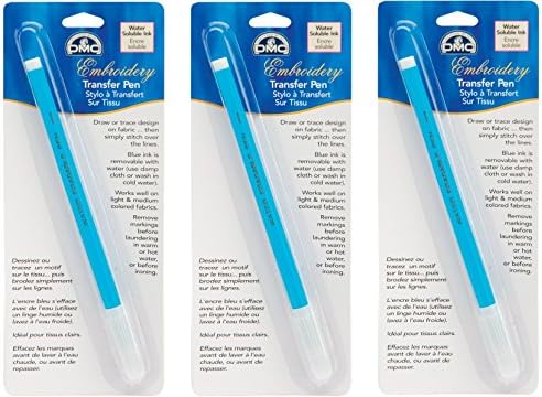 DMC U1539 Embroidery Transfer Pen, Blue (3)