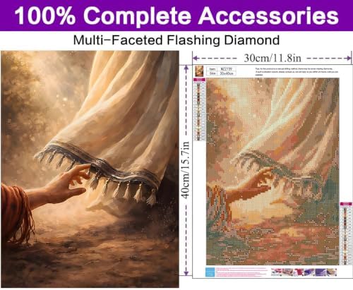 Diamond Art Kits for Adults, Christian Diamond Art Painting Kits for Adults