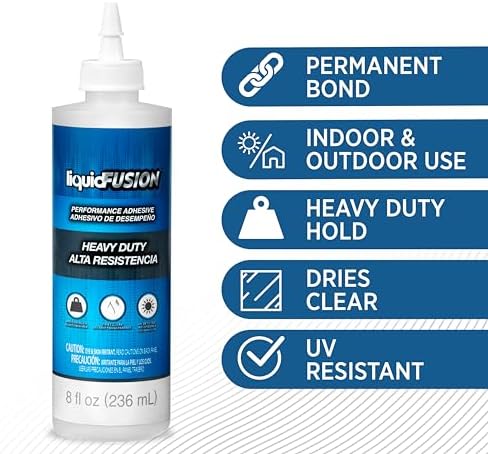 Aleene's Liquid Fusion Glue, Great for Rhinestone Embellishment, Diamond Art, Tumbler Making, 8 oz