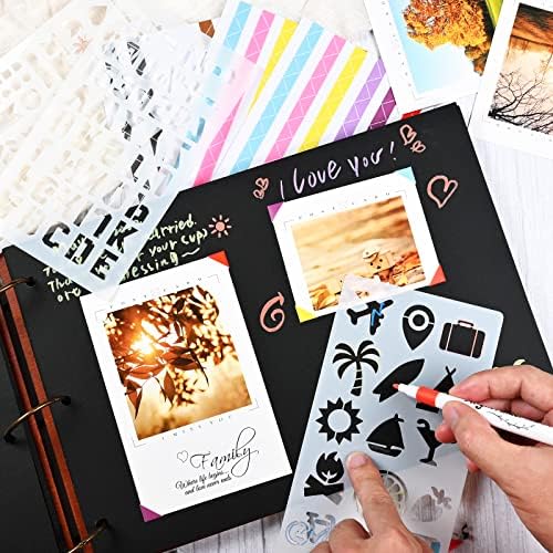 Giiffu Travel Scrapbook Album Photo Album Scrapbook