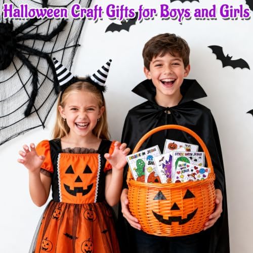 Religious Halloween Arts & Crafts for Kids, DIY Puzzle Activities Game Toy