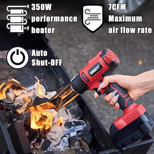 Cordless Heat Gun with Display for Milwaukee M18 Battery(No Battery)