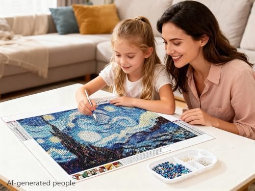 NIHO-JIUMA Diamond Painting Kits, 40x50cm/16x20inches