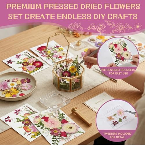 Dried Pressed Flowers for Resin