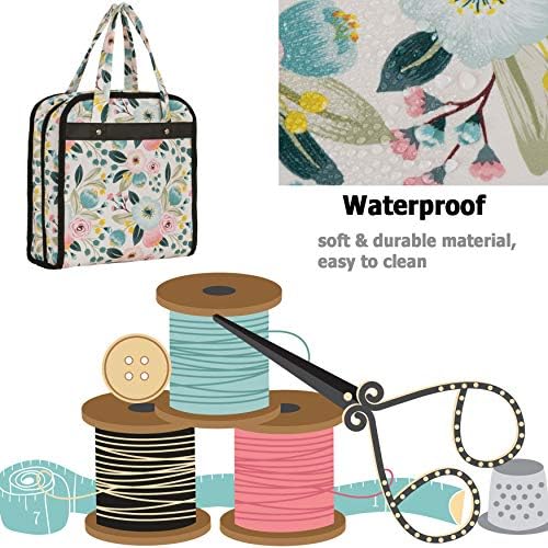 PACMAXI Sewing Accessories Storage Carrying Bag, Knitting, Craft Tools