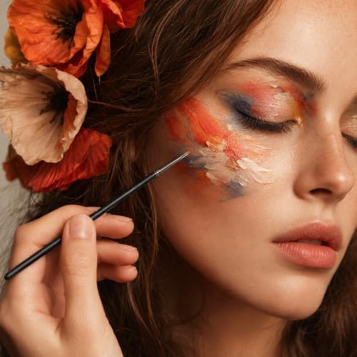 Face Painting Brushes Set, 12 Pcs Face Paint Brush