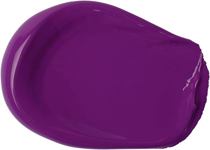 Liquitex BASICS Acrylic Paint, 4-oz Tube, Prism Violet | Medium Viscosity, Satin Finish, Lightfast, Fine Art Pigments, Range of Opacities, Easy Blending