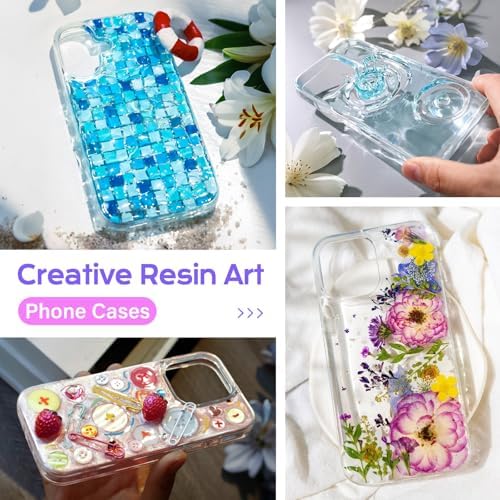 HeyClear Epoxy Resin Kit 32oz Crystal Clear, Hard, DIY Crafts for Adults
