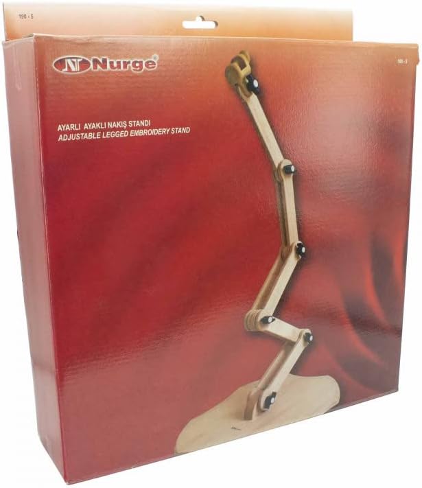Nurge Large Legged Embroidery Seat Stand with Classic Head 38 Inch Height