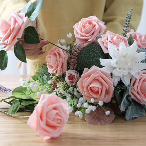 Floroom Floral Tape and Wire Kit with Cutter, 26 & 18 Gauge Stem Wire, 22 Gauge Paddle Wire, Flower Arrangement Tool Set for DIY Crafts, Bouquets, Florist Making & Supplies, Green