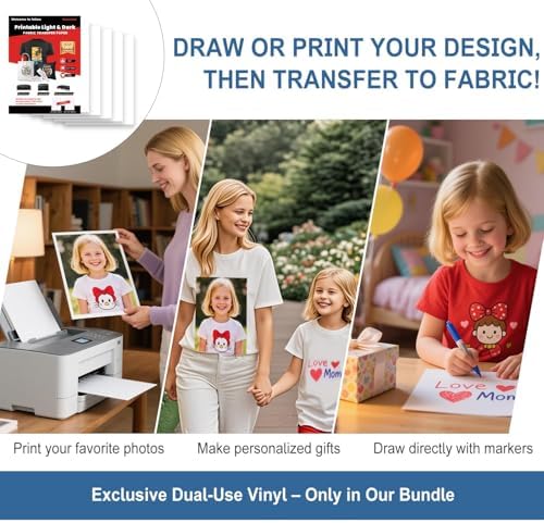Convend All-in-One Bundle for Maker and Explore Air Cutting Machine | Craft Kit with Weeding Tools, HTV Vinyl, Permanent Vinyl, LED Light Pad, Paper Cutter for Crafting Projects