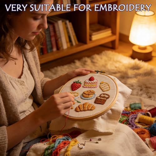 Premium Rainbow Color Embroidery Floss - Cross Stitch Threads - Friendship Bracelets Floss - Crafts Floss - 14 Skeins Per Pack Embroidery Floss, Dark Delft Blue Gradient