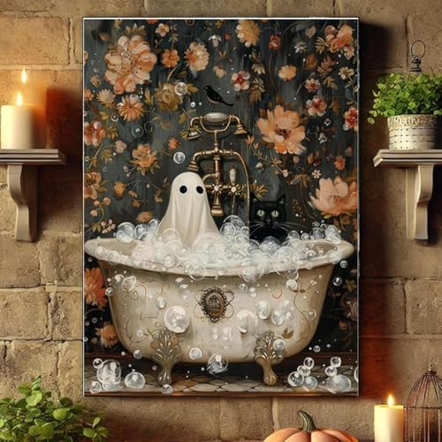 Arttoplus Halloween Paint by Numbers Kit for Adults Beginner 16x20 inch