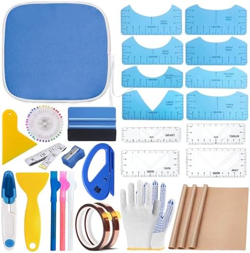 DNSGOOR Sublimation Shirts Tool Kits