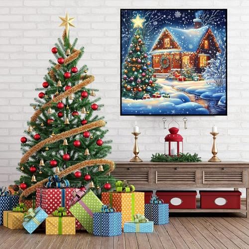 ijbnhd Diamond Art Kits for Adults Christmas Diamond Painting Kits