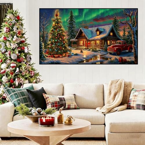 Extra Large Diamond Art Kits for Adults, 5D Diamond Painting Kits 28x16 In