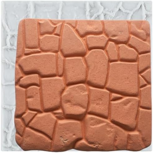 Rock Texture Polymer Clay Molds Stone Wall Texture Silicone Mold