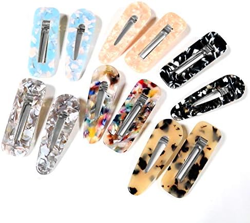 60PCS Hair Clips for Silicone Resin Molds, DIY Hair Bow Clips Pearl Hairpin Hair Accessories for Girls and Women (Silver)