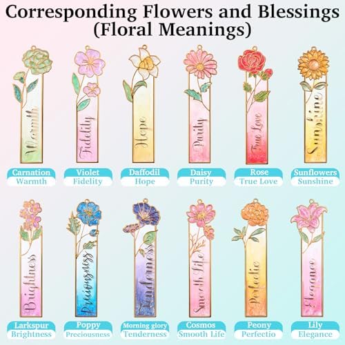 LET'S RESIN 12pcs Metal Bookmark Bezels for Resin with Tassels