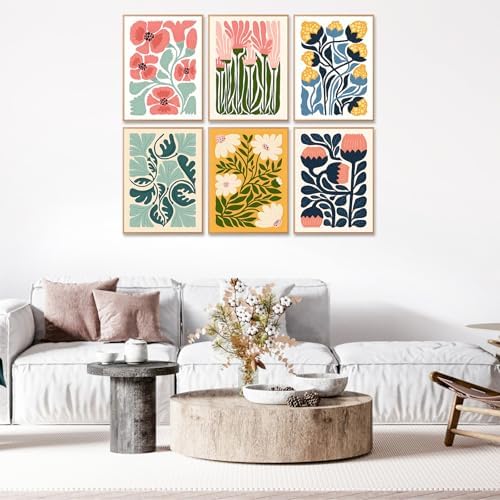 6 Pack Diamond Art Kits for Adults & Beginners, Flower Diamond Painting Kit