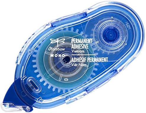 Tombow 62106 Mono Permanent Adhesive Applicator. Easy to Use Tape Runner for Strong, Instant Bond.