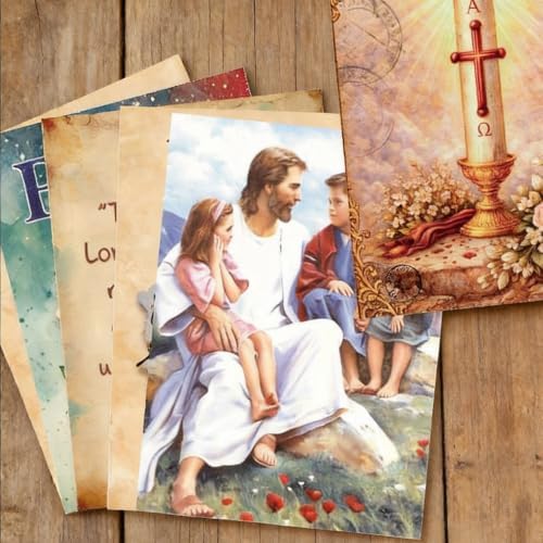 200 Sheets Christian Inspirational Bible Scripture Sticker Book