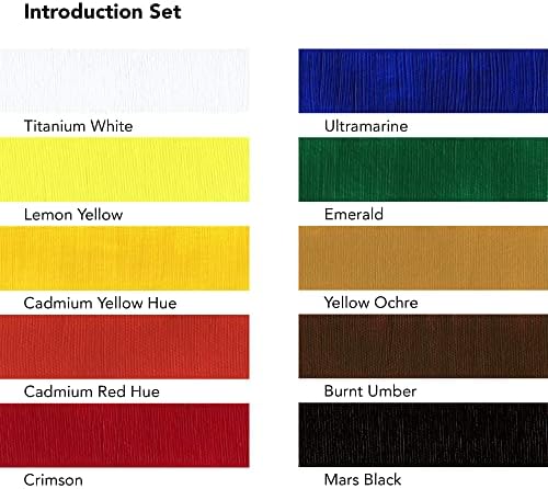 Daler Rowney System3 10-Tube Acrylic Paint Set for Adults - Acrylic Painting Supplies for Artists and Students - Acrylic Paints for Murals Canvas and More - Art Paints for Any Skill Set