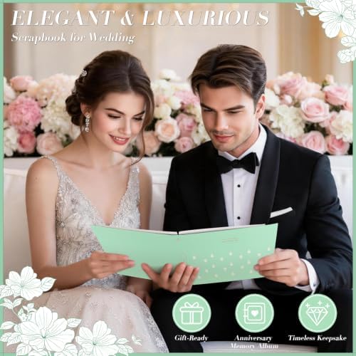 DIY Wedding Scrapbook Photo Album Kit,Letters to the Bride Scrapbook