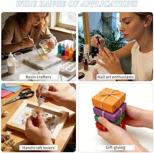10000 pcs (20 Styles) Clay Slices, VEINARDYL Nail Art Slices Charms Fruit Heart Flower 3D Polymer Clay for DIY Crafts Resin Slime Making Cellphone Decoration