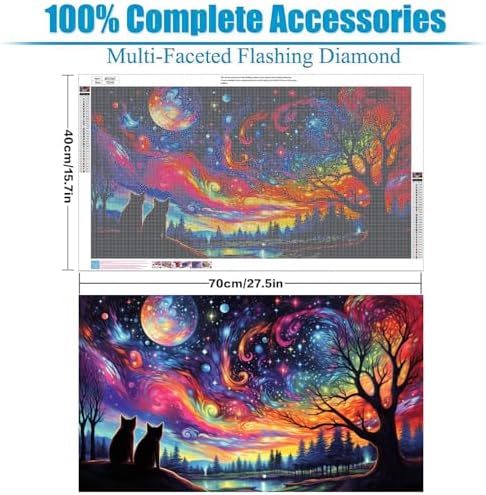 Extra Large Diamond Painting Kits for Adults, 5D Diamond Art Kits 28x16 In