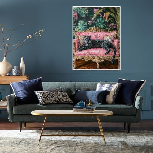 Cheetah Diamond Art Kits for Adults, Diamond Painting Kits for Beginner DIY