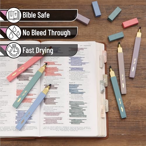 Mr. Pen- Aesthetic Highlighters No Bleed, 6 Pack, Assorted Colors
