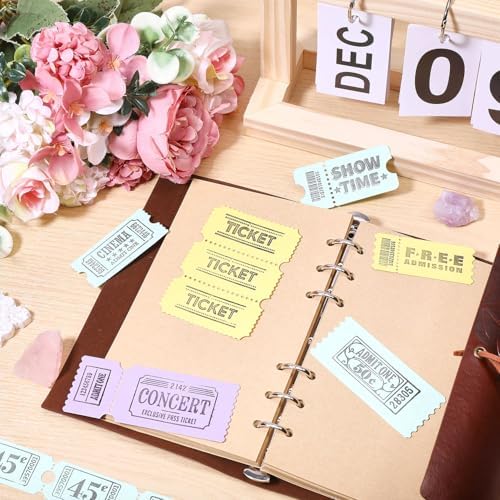 GLOBLELAND Postage Stamp Background Cutting Dies for Card Making Tickets Border Cut Die for DIY Scrapbooking Journal Embossing Paper Craft Decor