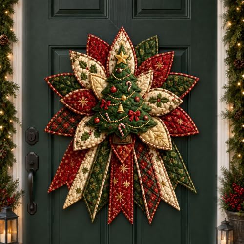 Daily Partner Quilted Christmas Door Hanging DIY Sewing Kit (A11)