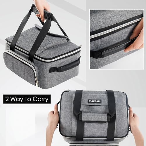 Carrying Case Compatible with Cricut Joy, Easy Press Mini, Carrying Bag with Pockets for CRI Cut Accessories, CRI Cut Case
