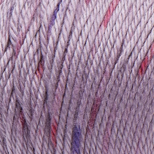 Caron Simply Soft Speckle Acrylic Yarn for Crocheting, Snapdragon, 3-Pack