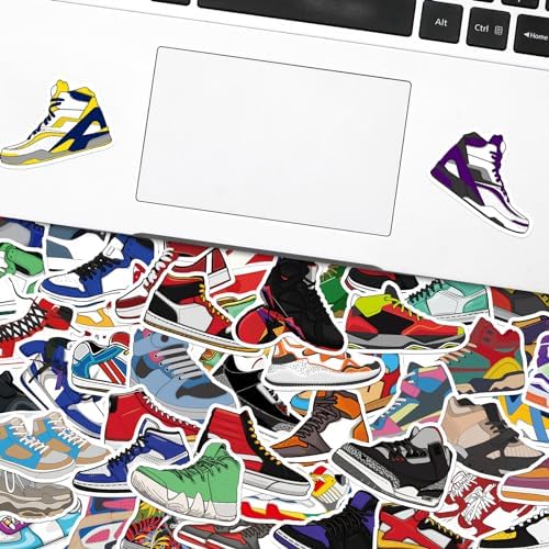 Sneakers Stickers Vinyl Skateboard 50Pcs Cool no Repeat Notebook Guitar Trolley case Waterproof car Graffiti Stickers The Teen Boys and Girls