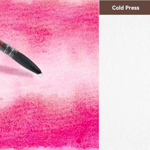 Lightwish Watercolor Sketchbook,100% Cotton 300gsm/140lb Cold Press