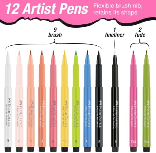 Faber-Castell Pitt Artist Pens, Paris Tin, Inspired by Paris Landmarks
