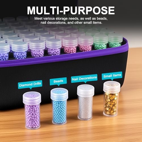 ZORETCO Diamond Art Storage - 240 Containers Diamond Art Kits for Adults