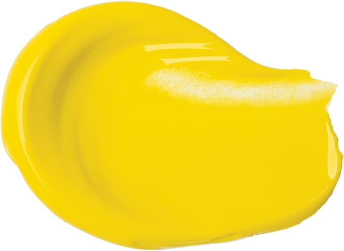 Liquitex BASICS Acrylic Paint, 4-oz Tube, Transparent Yellow | Medium Viscosity, Satin Finish, Lightfast, Fine Art Pigments, Range of Opacities, Easy Blending