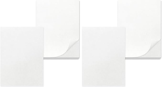 150 Pieces Diamond Painting Release Paper, Double-Sided Silicone Coating, Non-Stick Cover Paper for 5D Diamond Art Craft Supplies (Pack of 2)