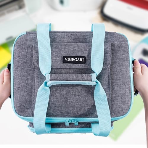Carrying Case for Cricutt Joy, Portable Craft Storage Bag Organizer with Pockets for Tools and Accessories