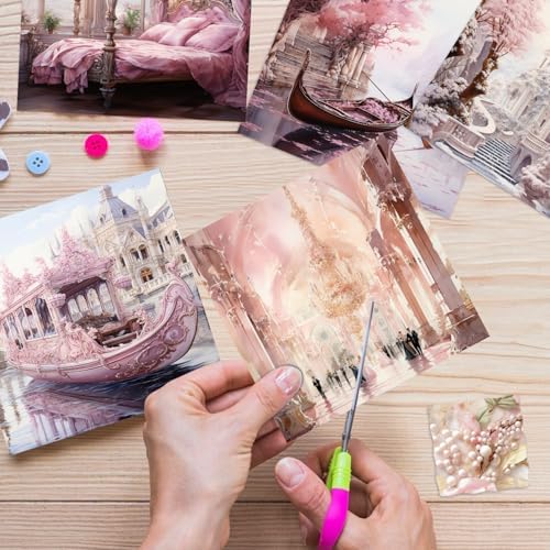 6x6" Scrapbooking Paper Pad Single Sided Decorative Colored Papers