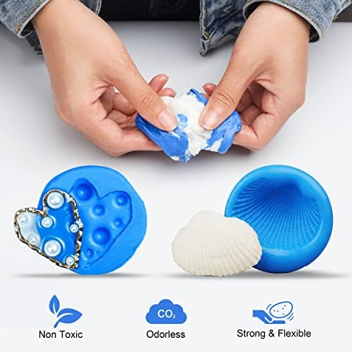 LET'S RESIN Silicone Putty, 1LB/40A Mold Making Kit