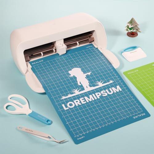 REALIKE 8.5”x12” Cutting Mat Compatible with Cricut Joy Xtra (StandardGrip, LightGrip, StrongGrip 3 Mats), Variety Adhesive Cutting mats for Joy Xtra Accessories