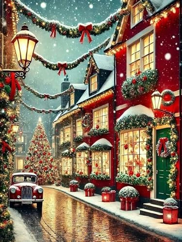 Christmas Diamond Art Kits for Adults, Diamond Art Painting Kits for Adults